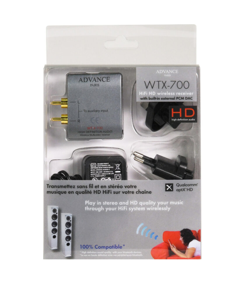 Odbiornik audio (Bluetooth) Advance Paris WTX-700 HD